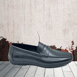 men leather loaf shoes